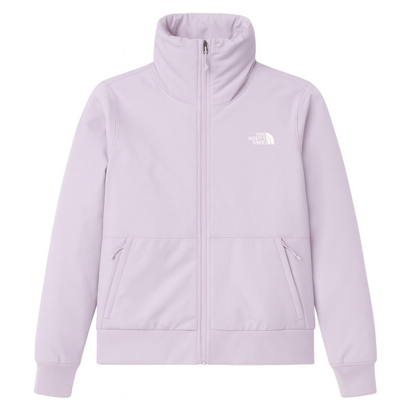 New The North Face Shelbe Raschel Bomber Jacket Lavender Fog WindWall Coat Med - Picture 1 of 7